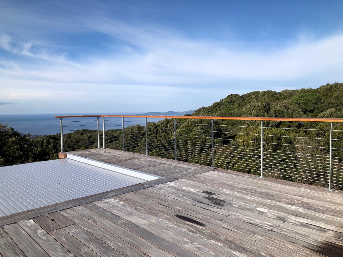Installation de garde corps inox Ajaccio